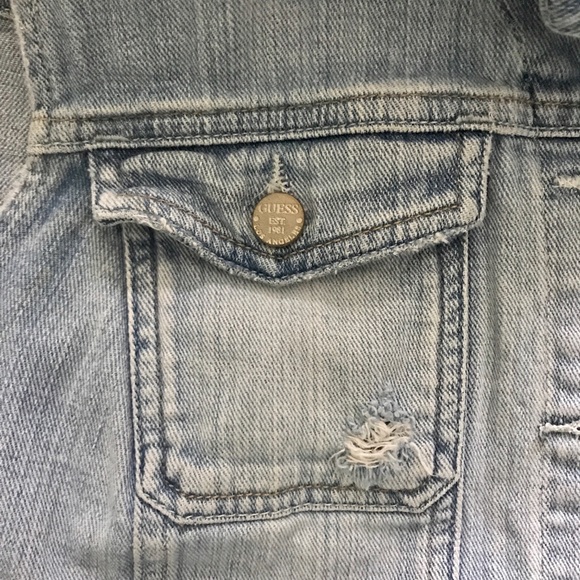 Guess Denim Vest - Picture 3 of 5